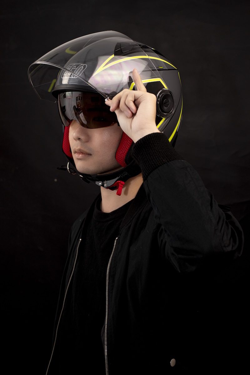 Vì sao Riders Việt ưa chuộng những chiếc mũ 3/4 hai kính?
