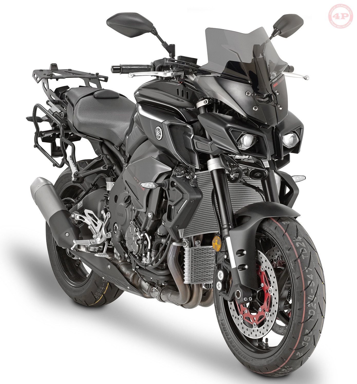 Kính chắn gió xe Yamaha MT-10 (16-21)- D2129B - Phượt 4P - Ảnh 1