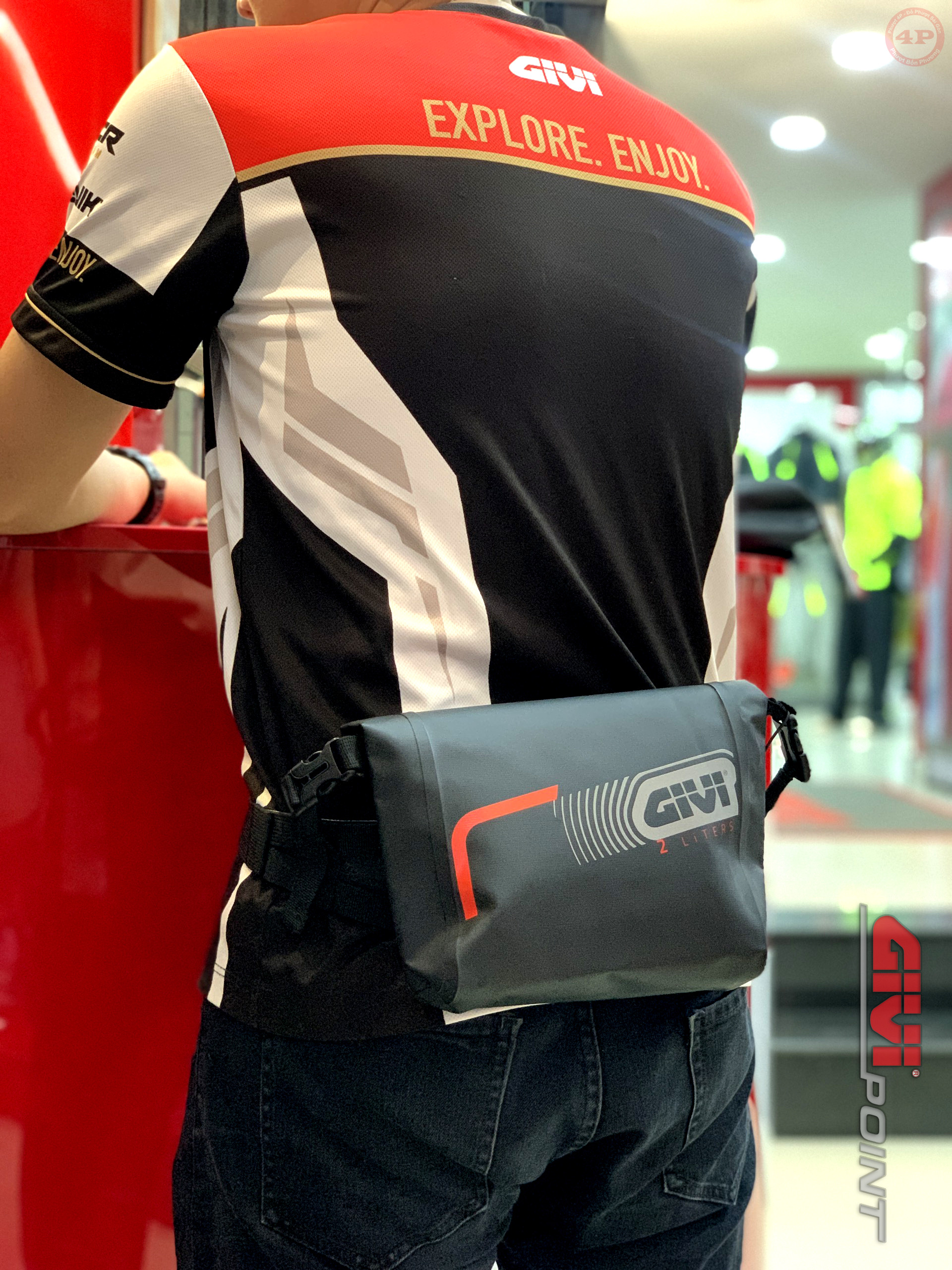 Túi đeo hông chống nước Prime PWB03 - Phượt 4P - Ảnh 4