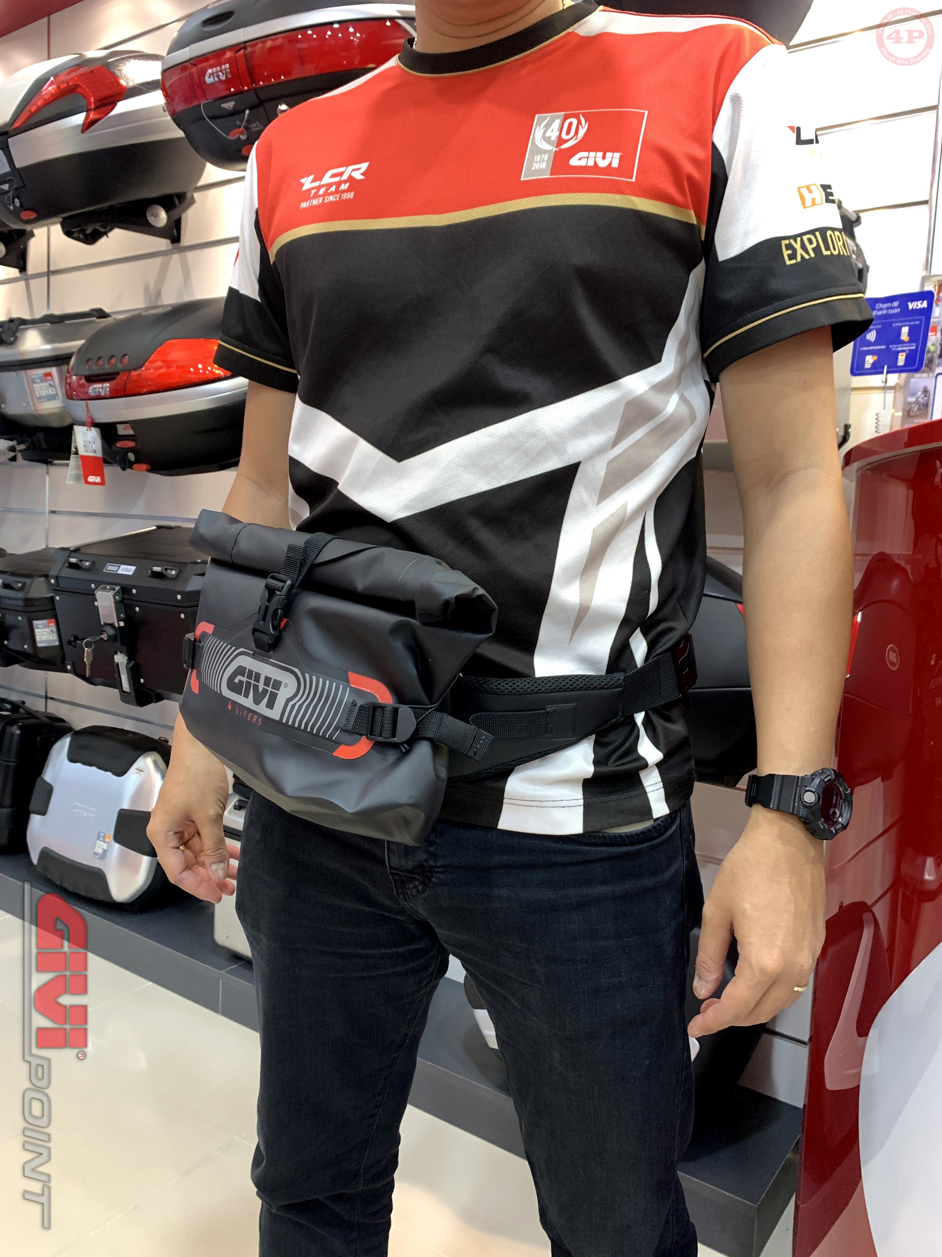 Túi đeo hông chống nước Prime PWB05 - Phượt 4P - Ảnh 8