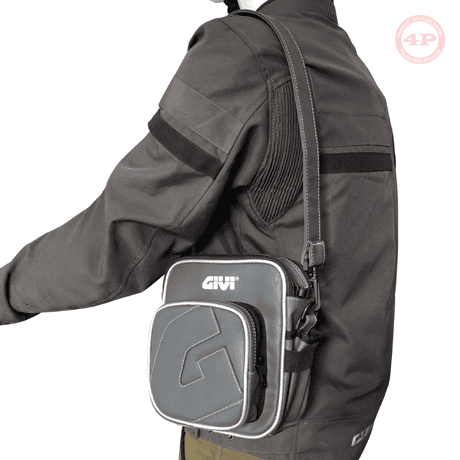 VPT04 - Túi chuyên dùng cho xe Vespa màu xám - Phượt 4P - Ảnh 4