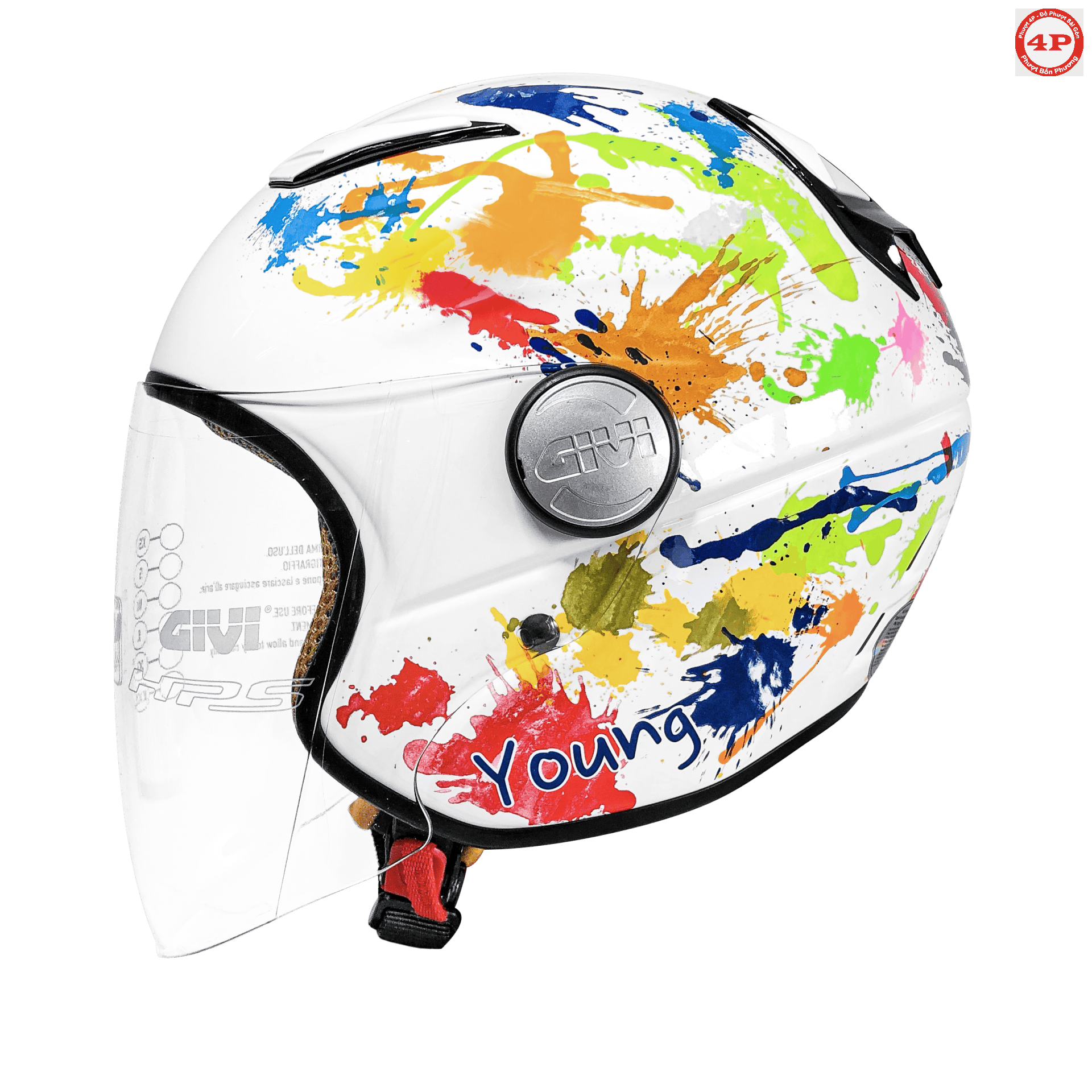 Nón bảo hiểm trẻ em V10.1 Young - Phượt 4P