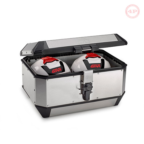 Thùng sau GIVI 56 Lit Bằng Nhôm Trekker Alaska ALA56A - Phượt 4P - Ảnh 8