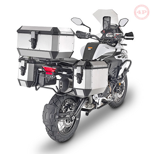 Thùng sau GIVI 56 Lit Bằng Nhôm Trekker Alaska ALA56A - Phượt 4P - Ảnh 7
