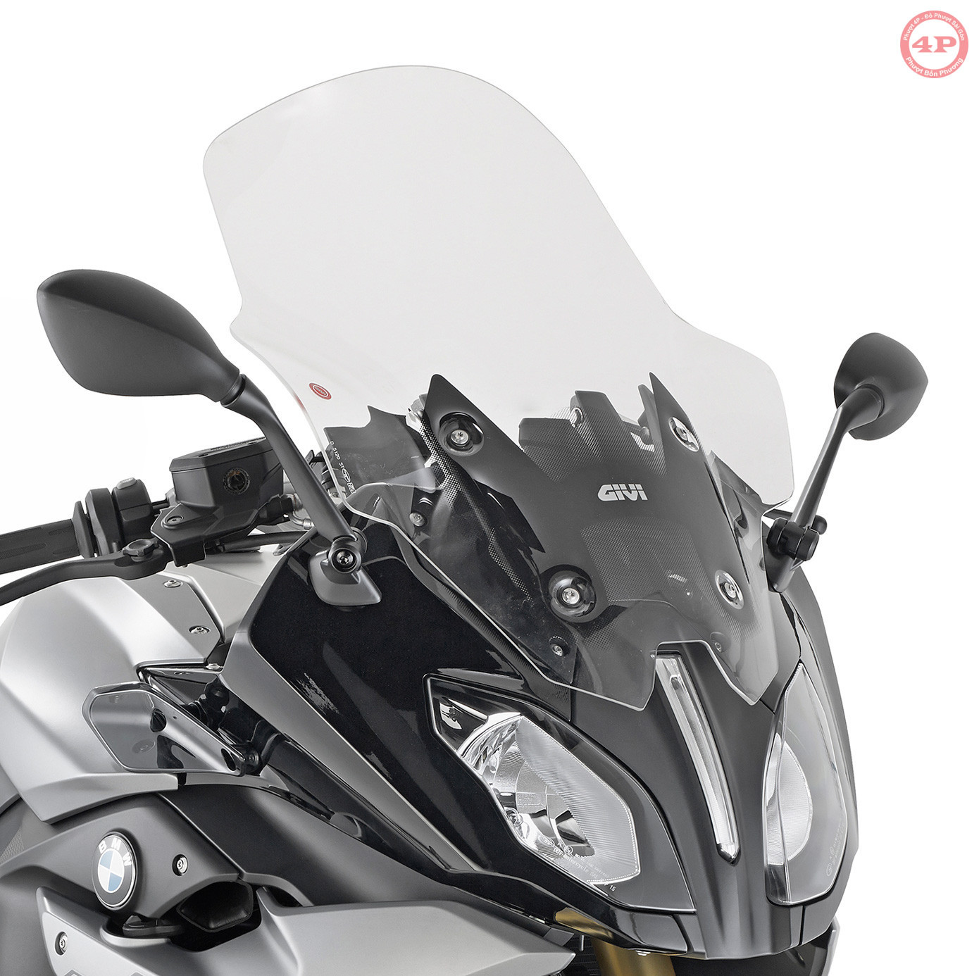 Kính chắn gió BMW R1200RS (15>18) / R1250RS (19>22) - D5120ST - Phượt 4P