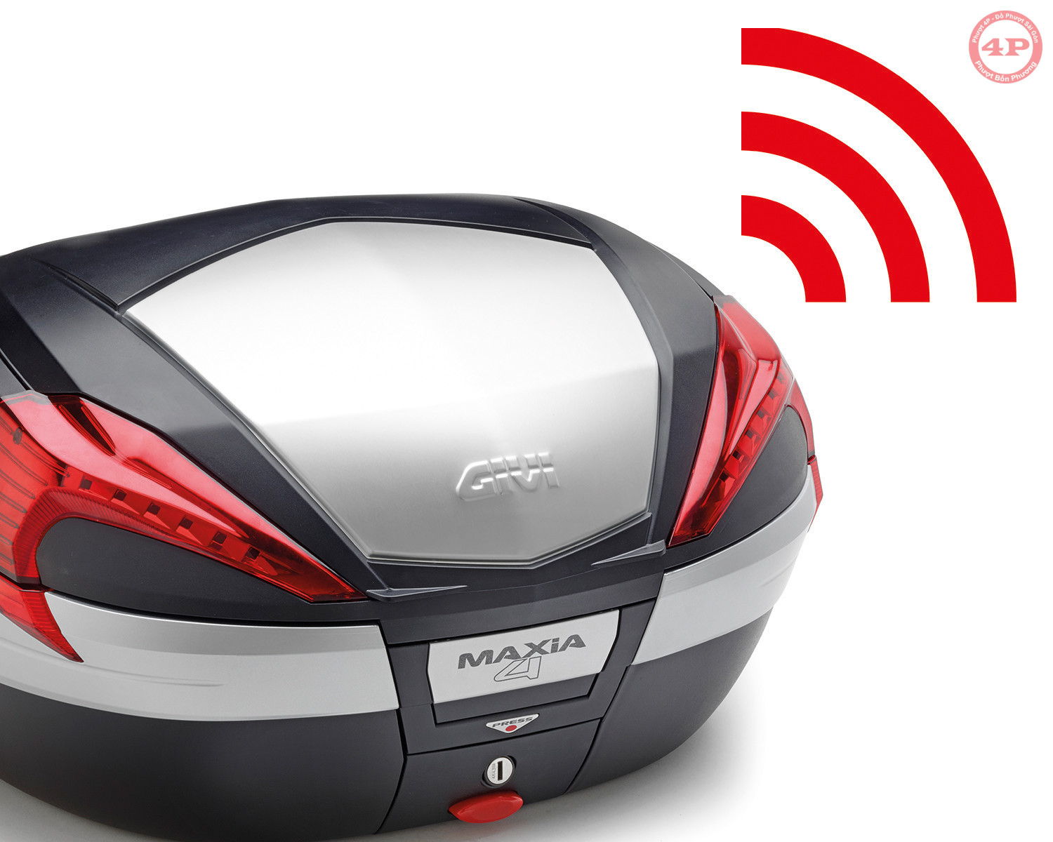 Topcase Keyless 2.0 - E175 - Phượt 4P