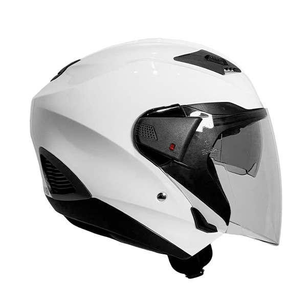 M30.3 | Nón bảo hiểm M30.3 GLOSSY WHITE - Phượt 4P