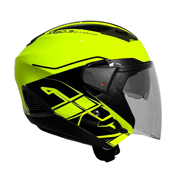M30.3 | Nón bảo hiểm M30.3 ECHO NEON YELLOW - Phượt 4P