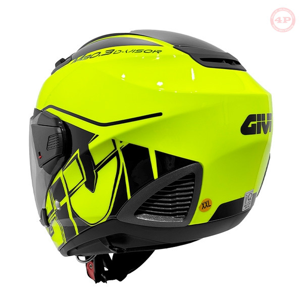 M30.3 | Nón bảo hiểm M30.3 ECHO NEON YELLOW - Phượt 4P - Ảnh 3