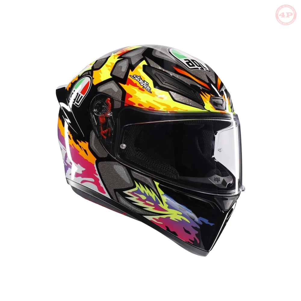 K1 S BEZZECCHI 2023 – DOT(E2206) – MŨ BẢO HIỂM FULL FACE AGV - Phượt 4P