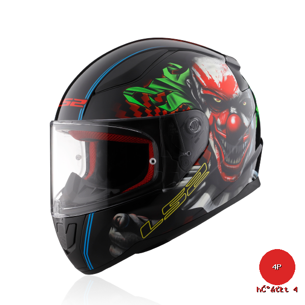 LS2 - Mũ Fullface LS2 FF353 Rapid - Phượt 4P - Sản phẩm