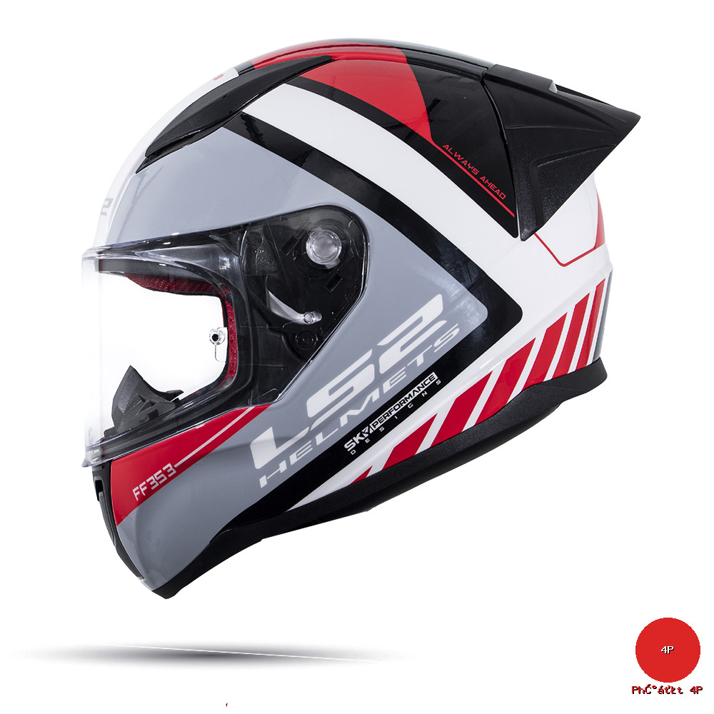 LS2 - Mũ Fullface LS2 FF353 Rapid Evo - Phượt 4P - Sản phẩm