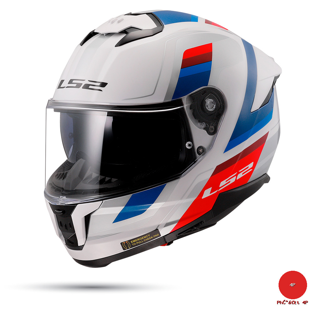 LS2 - Mũ bảo hiểm fullface hai kính LS2 FF808 Stream II  - Phượt 4P - Sản phẩm