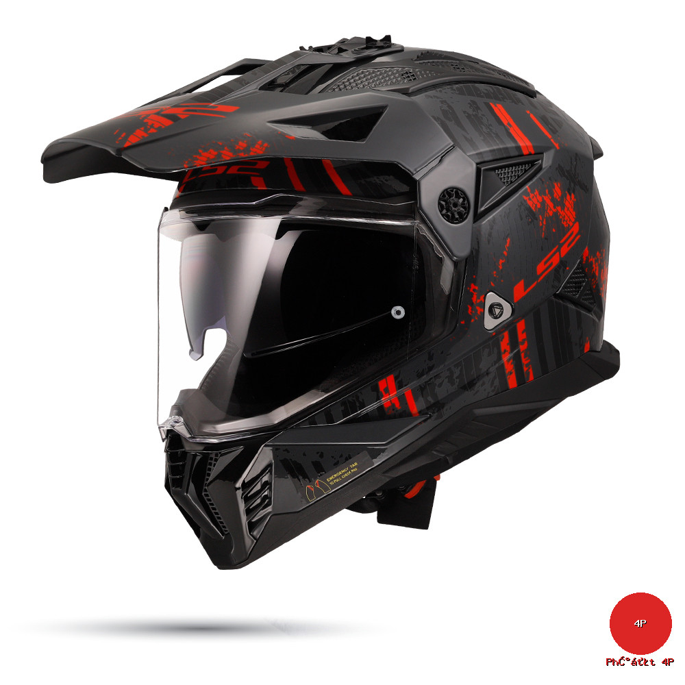 LS2 - Mũ Bảo Hiểm LS2 MX702 Pioneer II - Phượt 4P - Sản phẩm