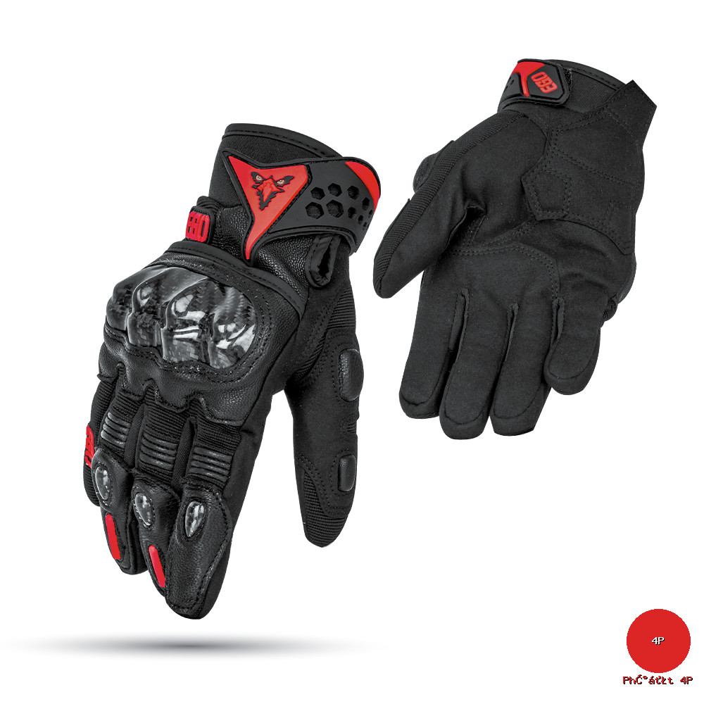 Găng Tay Bảo Hộ Xe Máy Dài Ngón EGO EMG-9 - Phượt 4P - Sản phẩm