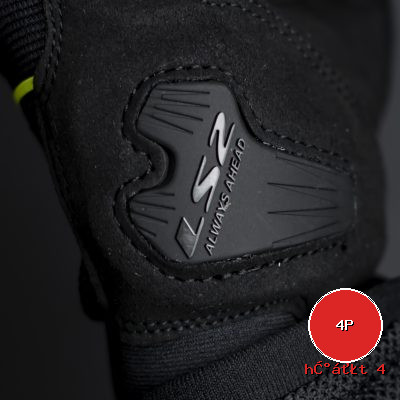 ls2 dart man gù bảo vệ lòng bàn tay