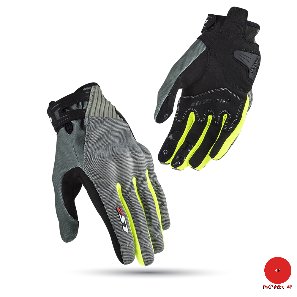 LS2 - Găng Tay Bảo Hộ Xe Máy LS2 Dart 2 Man - Phượt 4P - Sản phẩm