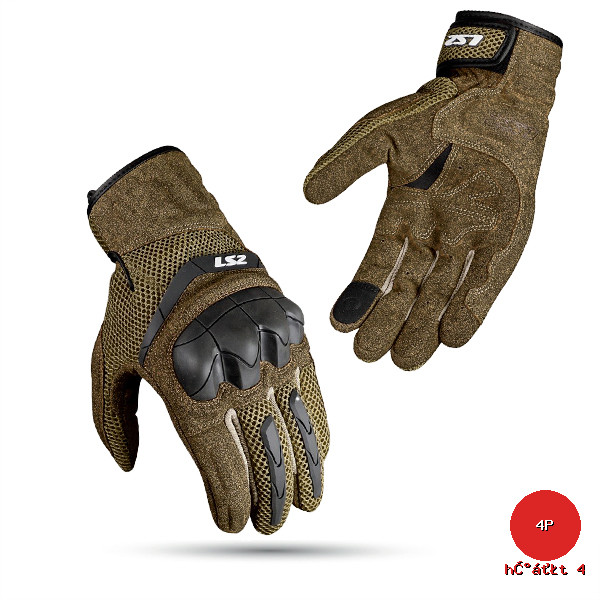 LS2 - Găng Tay Bảo Hộ LS2 Kubra Man - Phượt 4P - Sản phẩm