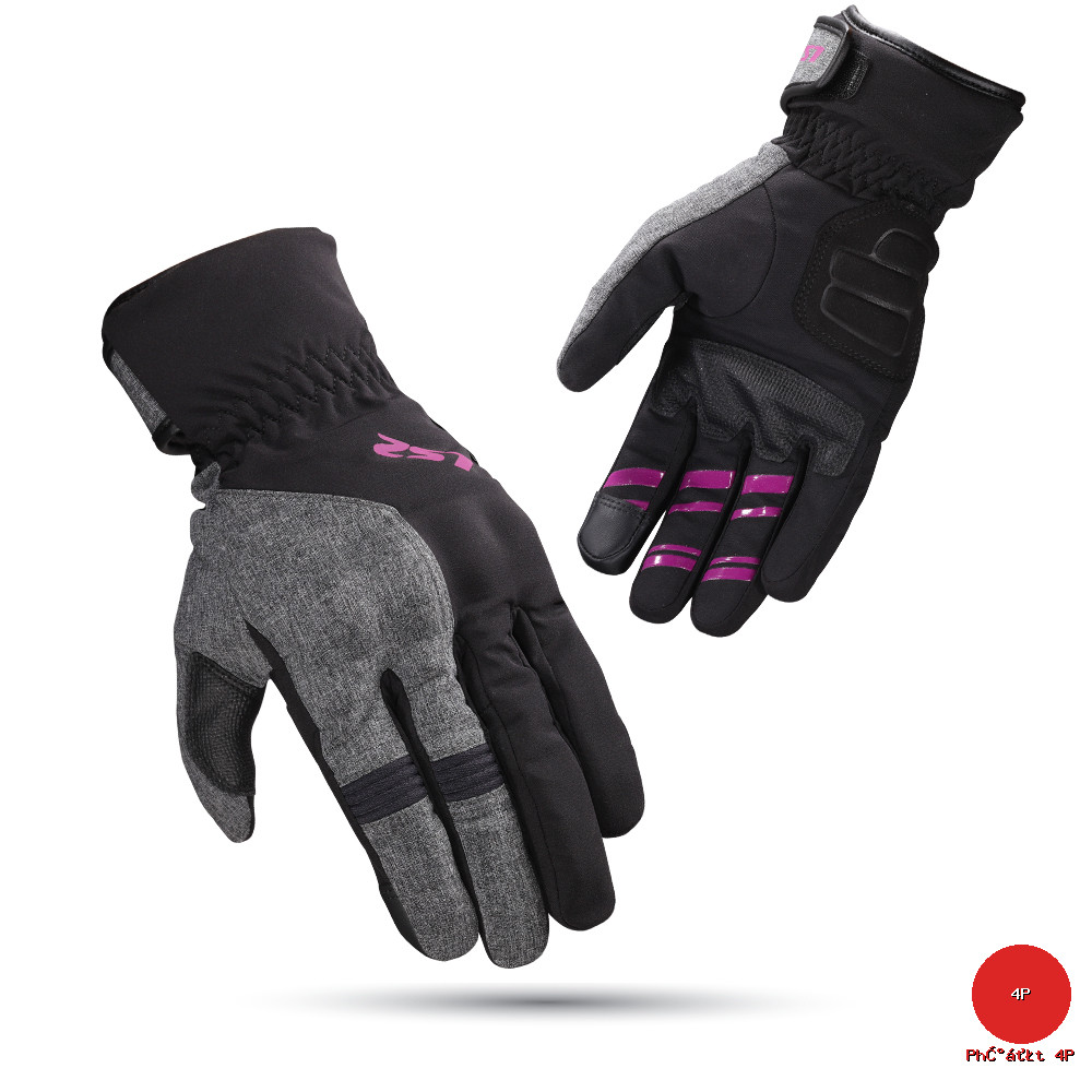 LS2 - Găng Tay Bảo Hộ Đi Xe Máy LS2 Urbs II Lady - Phượt 4P - Sản phẩm