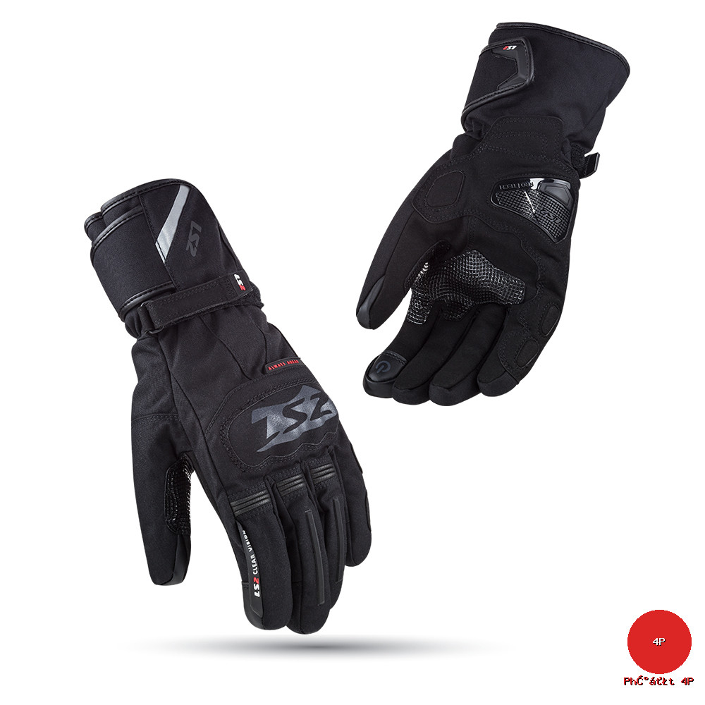 LS2 - Găng Tay Bảo Hộ Xe Máy LS2 Snow Man - Phượt 4P - Sản phẩm