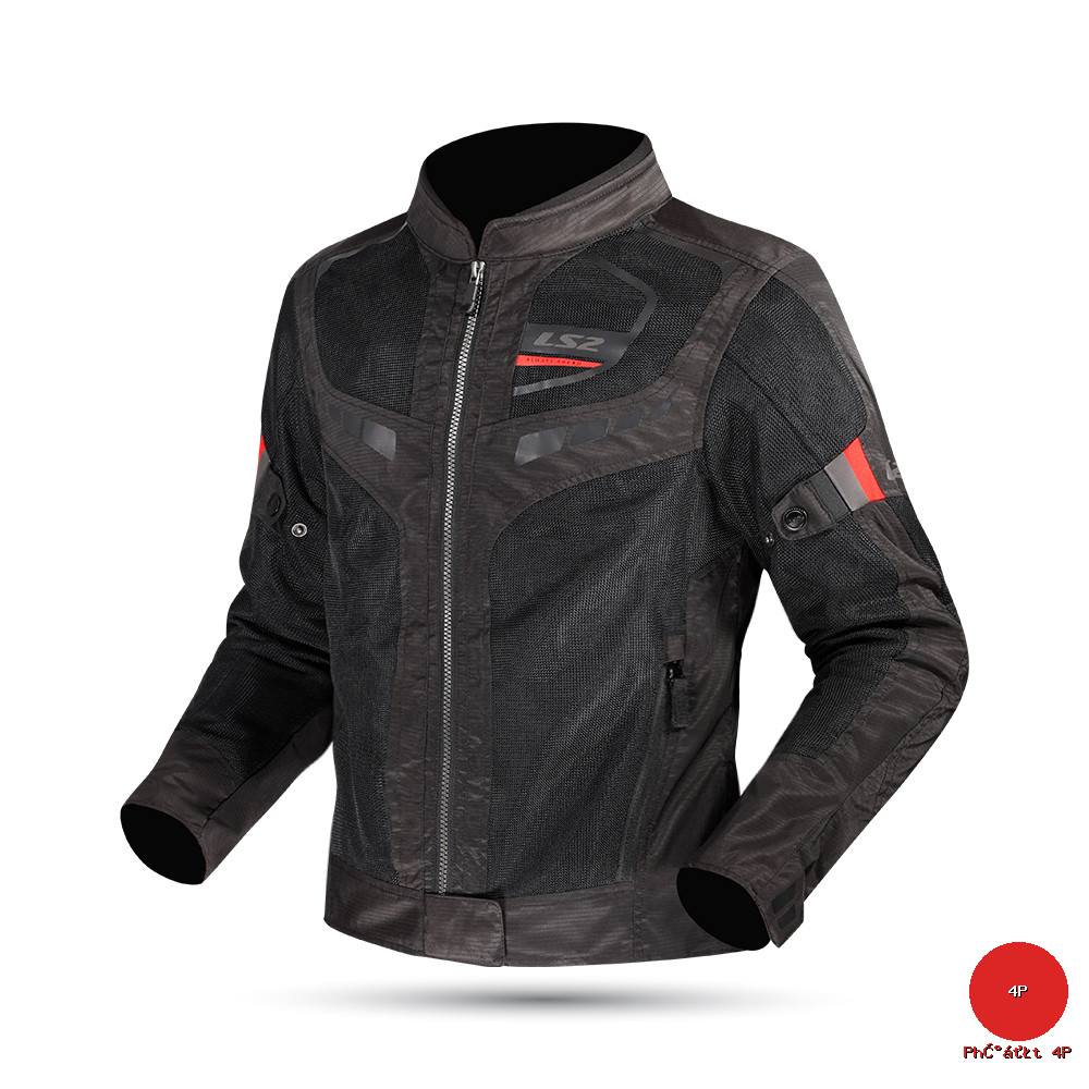 Áo Bảo Hộ Xe Máy LS2 Garda Air Lady - Phượt 4P