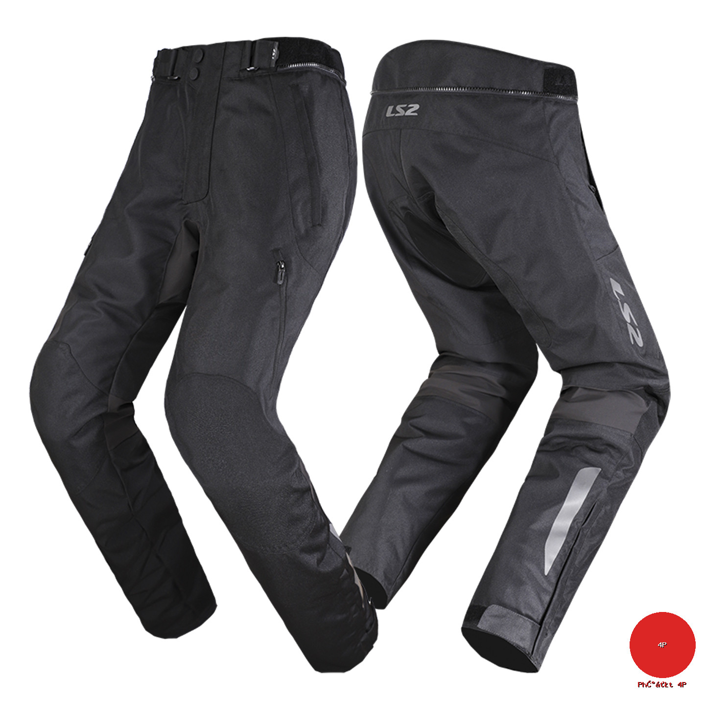 Quần Bảo Hộ Xe Máy LS2 Chart Man - Phượt 4P