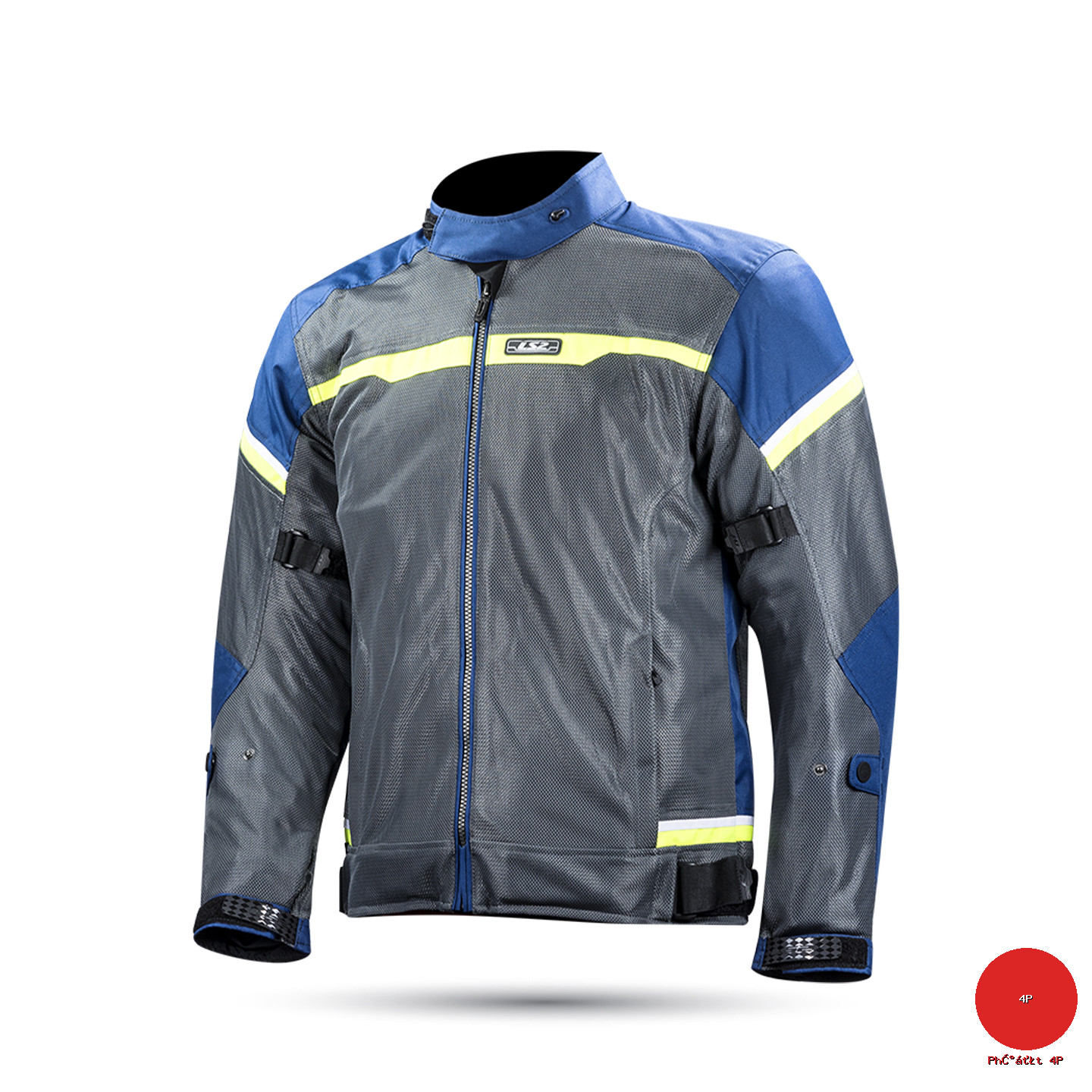 Áo Bảo Hộ Xe Máy LS2 Riva Man - Phượt 4P