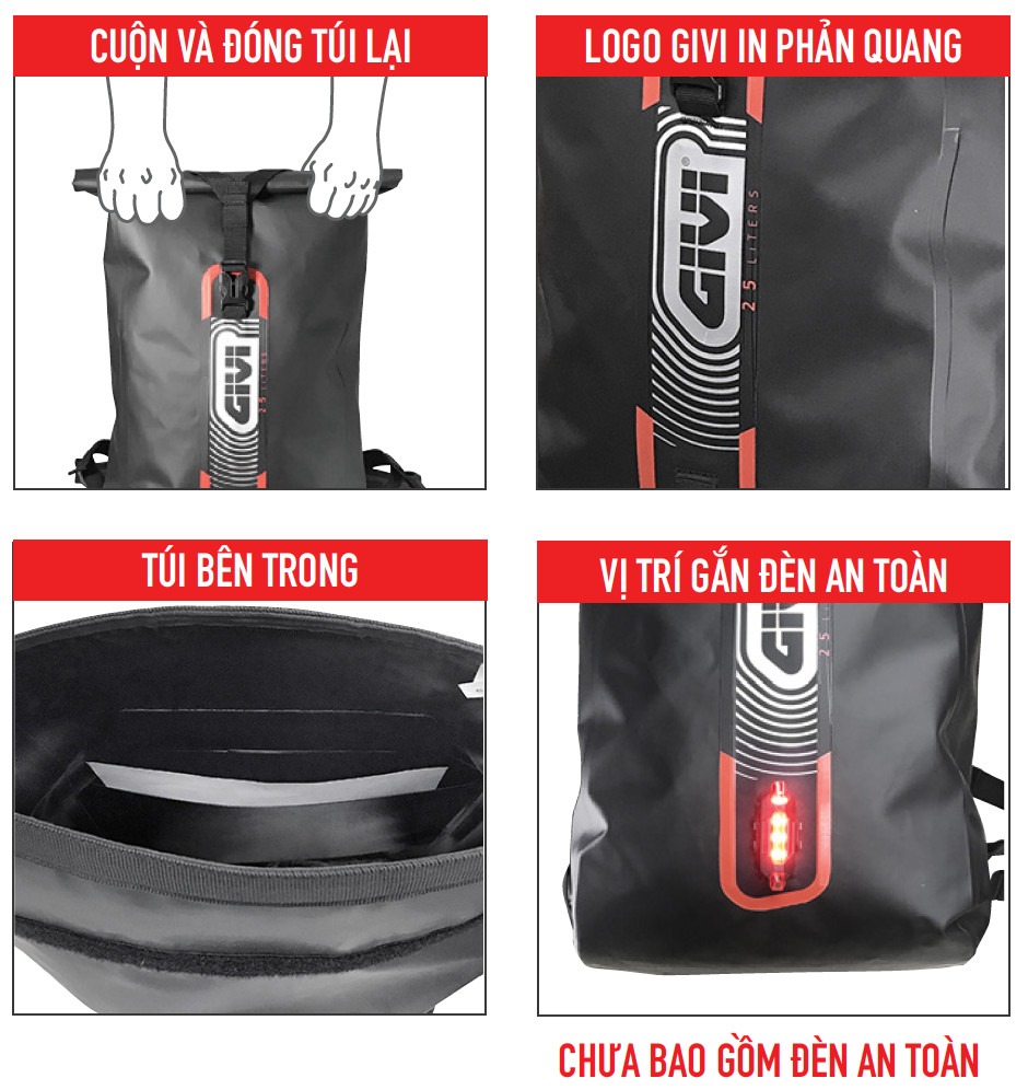 Ba lô chống nước Prime PBP02 - Phượt 4P - Ảnh 2